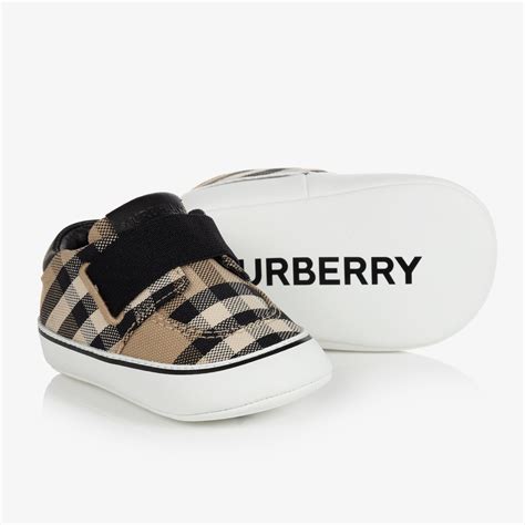 baby blue burberry trainers|Designer Baby Shoes .